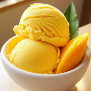Mango ice-cream