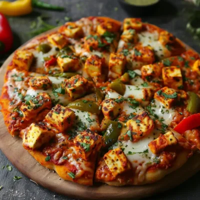 Malai Paneer Pizza