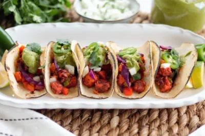 Panner masala naan taco