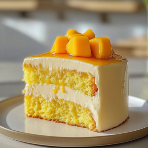 Mango pastry