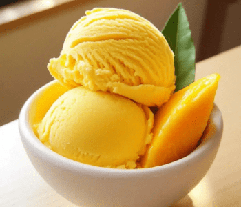 Mango ice-cream