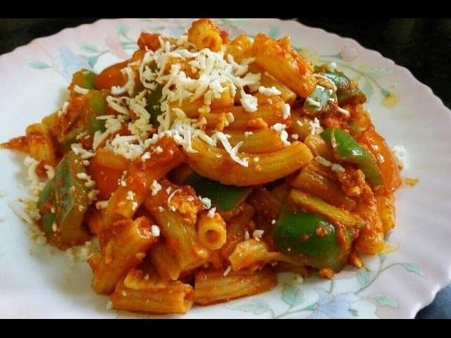 Shahi paneer pasta