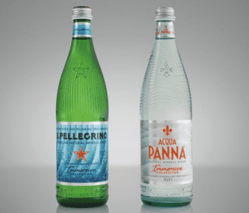 Sparkling water bottle