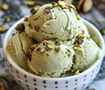 Pistachio ice-cream