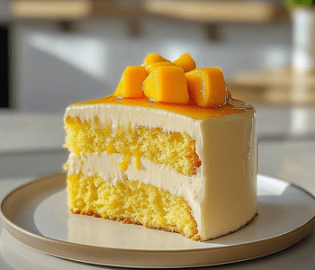 Mango pastry